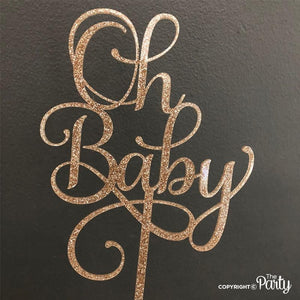 Generic Oh Baby cake topper -  The Party