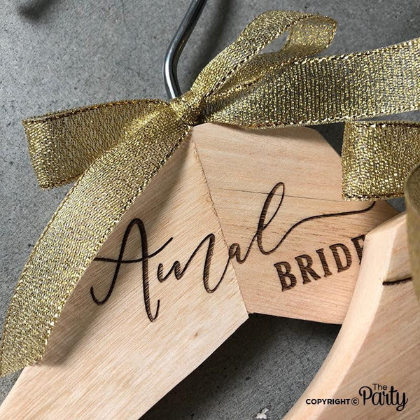 Engraved hangers