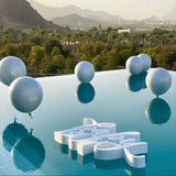 Baby boy floating pool sign