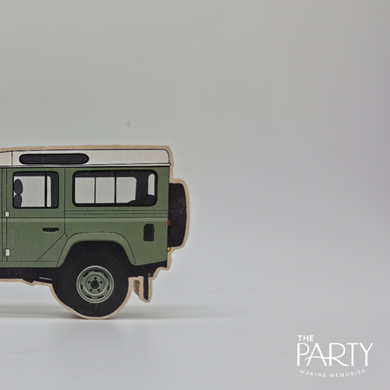 Landrover Defender 110 Wooden Toy Car – The Party, Dubai