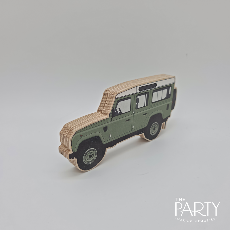 Landrover Defender 110 Wooden Toy Car – The Party, Dubai