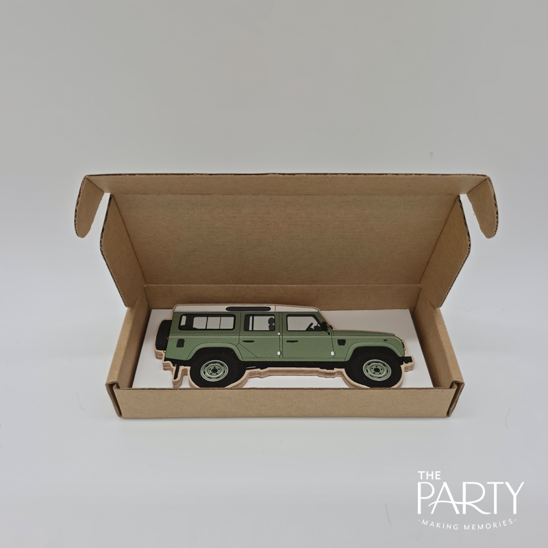 Landrover Defender 110 Wooden Toy Car – The Party, Dubai