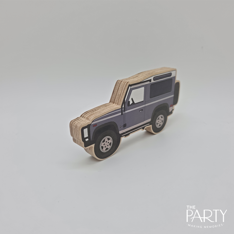 Landrover Defender 90 Wooden Toy Car – The Party, Dubai
