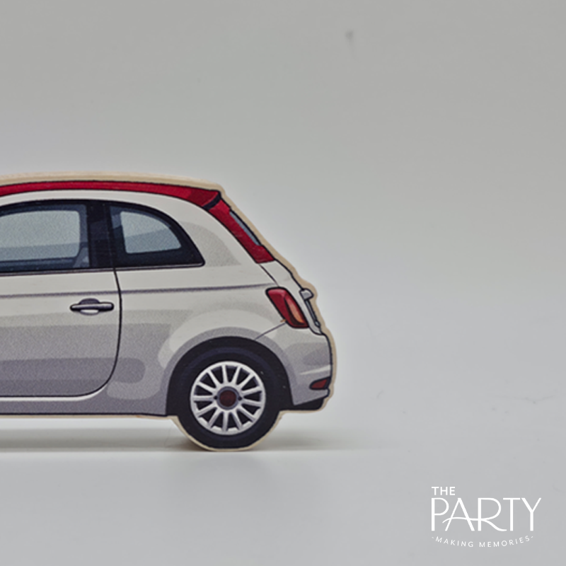 Fiat 500 Wooden Toy Car – The Party, Dubai