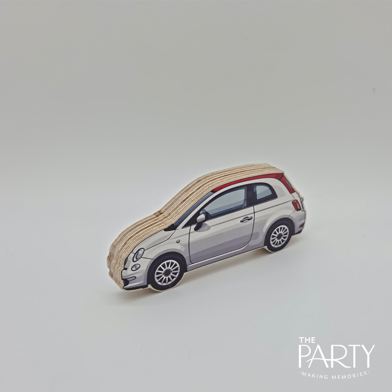 Fiat 500 Wooden Toy Car – The Party, Dubai