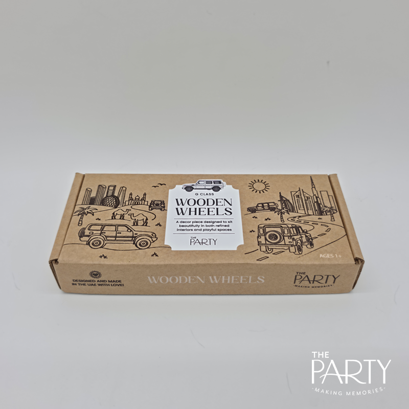 Mercedes Benz G Class Wooden Toy Car – The Party, Dubai