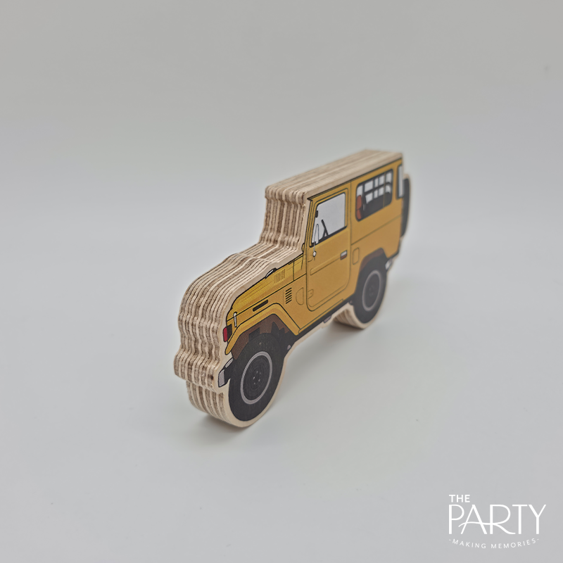Toyota Landcruiser 40 Series Wooden Toy Car – The Party, Dubai