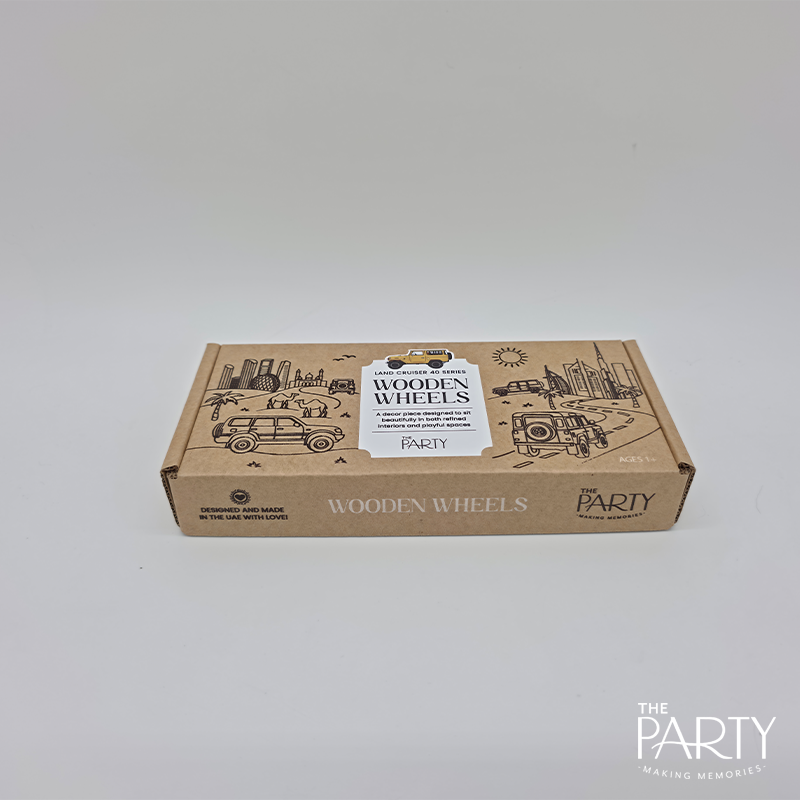 Toyota Landcruiser 40 Series Wooden Toy Car – The Party, Dubai