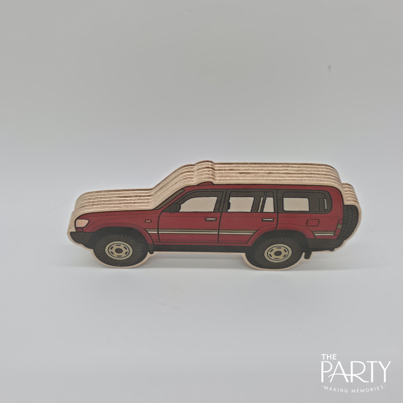 Toyota Landcruiser 80 Series Wooden Toy Car – The Party, Dubai
