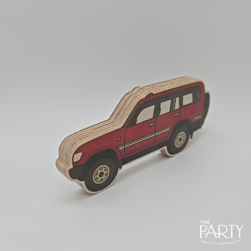 Toyota Landcruiser 80 Series Wooden Toy Car – The Party, Dubai