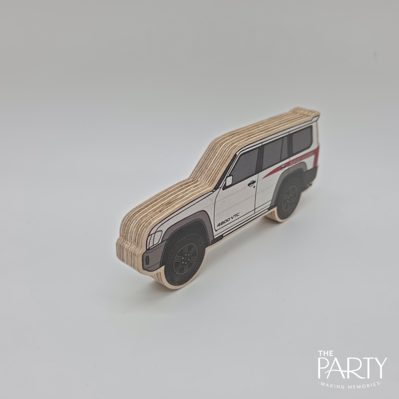 NIssan Patrol Wooden Toy Car – The Party, Dubai