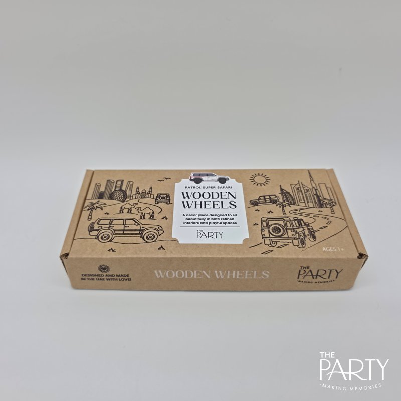 NIssan Patrol Wooden Toy Car – The Party, Dubai