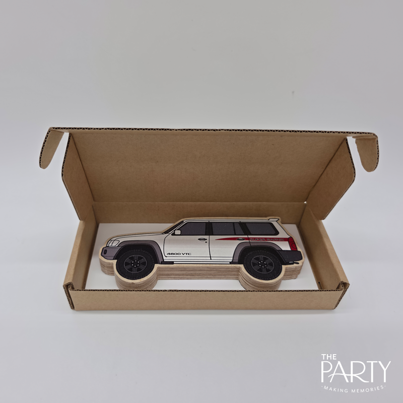 NIssan Patrol Wooden Toy Car – The Party, Dubai
