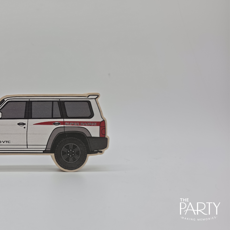 NIssan Patrol Wooden Toy Car – The Party, Dubai