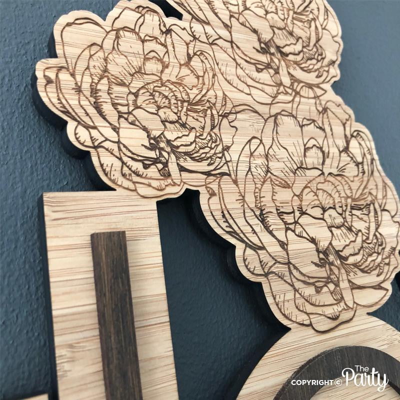 Hospital Door Sign – Matte Gold – The Party, Dubai