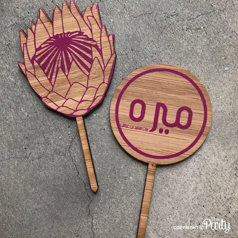 Hospital Door Sign – Bamboo Wood – The Party, Dubai