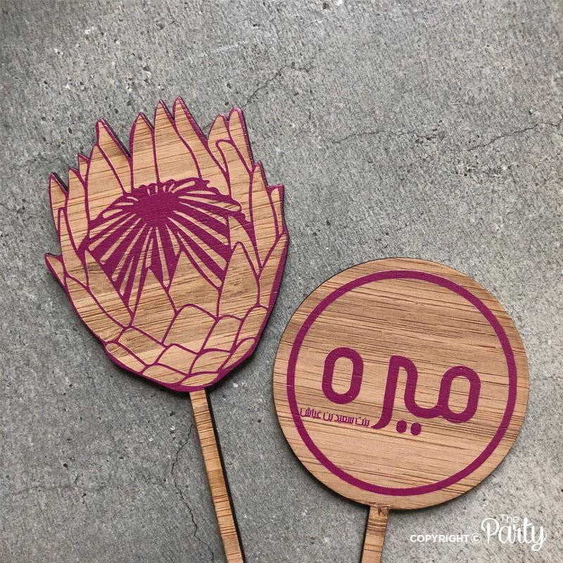 Hospital Door Sign – Bamboo Wood – The Party, Dubai