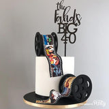 Customised 40th cake topper -  The Party