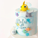 Customised cake badge -  The Party