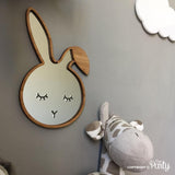 Bamboo bunny mirror -  The Party