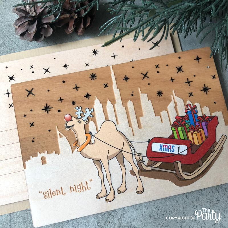 Birch Christmas card set – The Party, Dubai