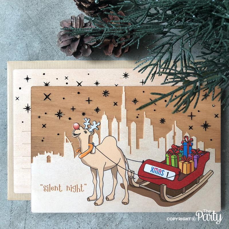 Birch Christmas card set – The Party, Dubai