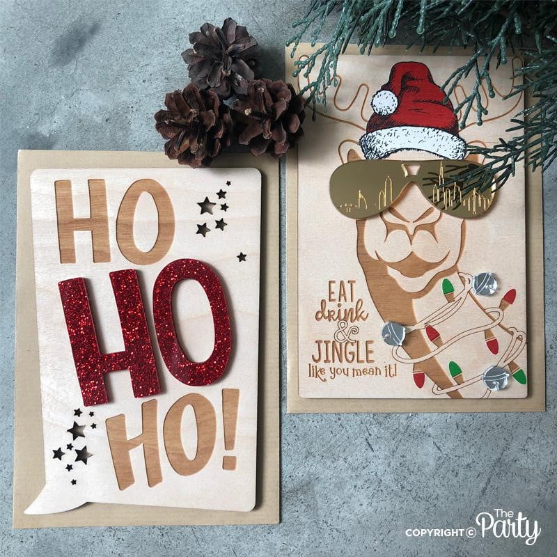 Birch Christmas card set – The Party, Dubai