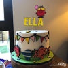 Customised name cake topper -  The Party