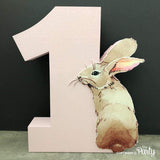Number 1 with bunny