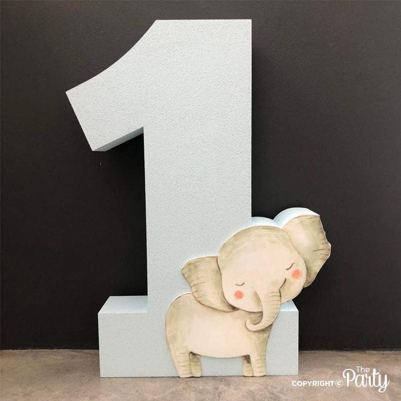 Custom Foam Party Sign – The Party, Dubai