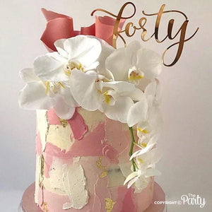 Generic Forty cake topper -  The Party