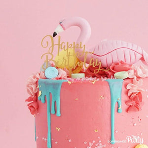 Generic Happy Birthday cake topper -  The Party