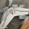 IKEA hangers, set of 4 children's size with engraving -  The Party