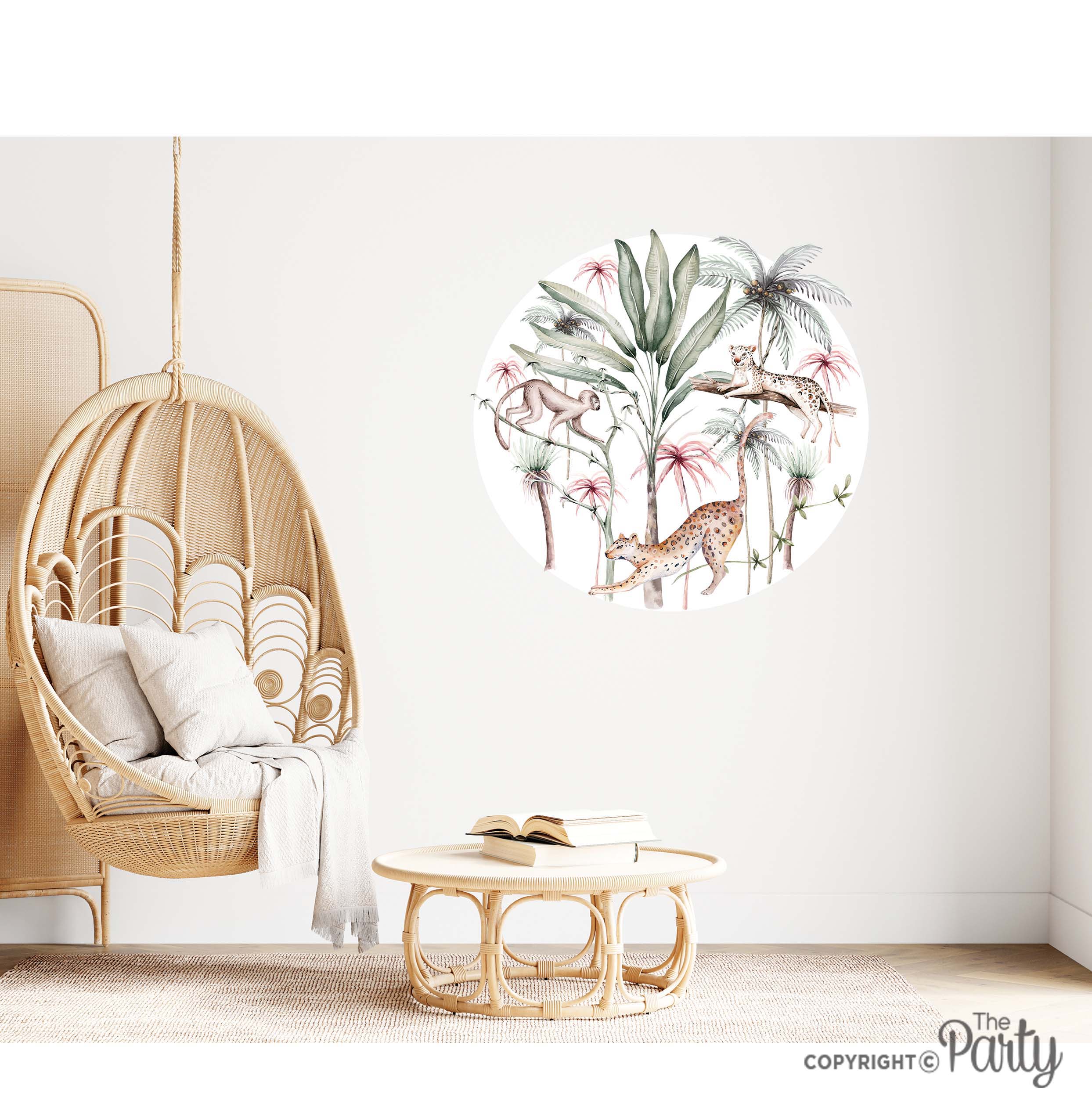 Tropical Nursery Wall Sticker – The Party, Dubai