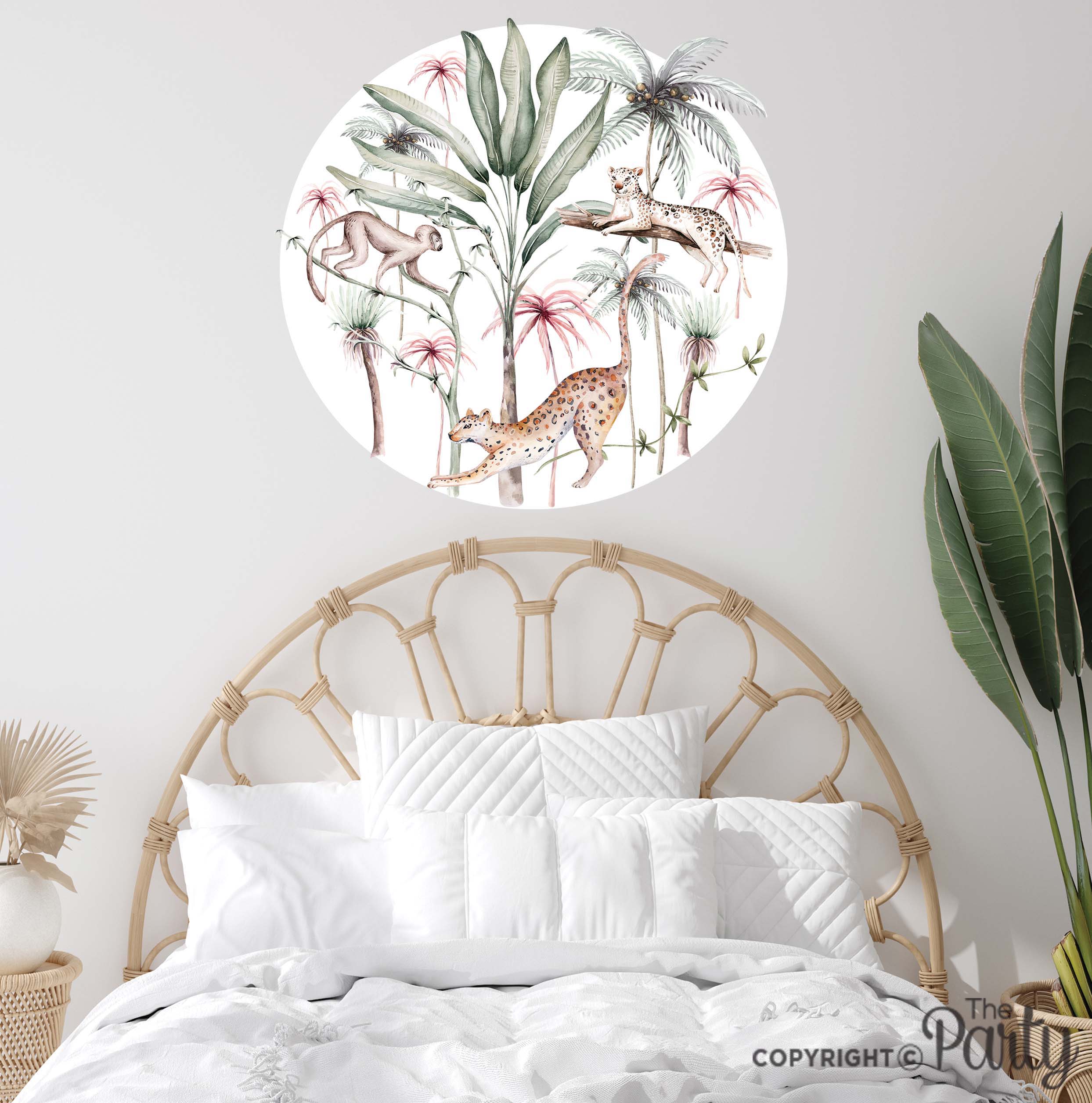 Tropical Nursery Wall Sticker – The Party, Dubai