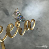 Customised butterflies cake topper -  The Party