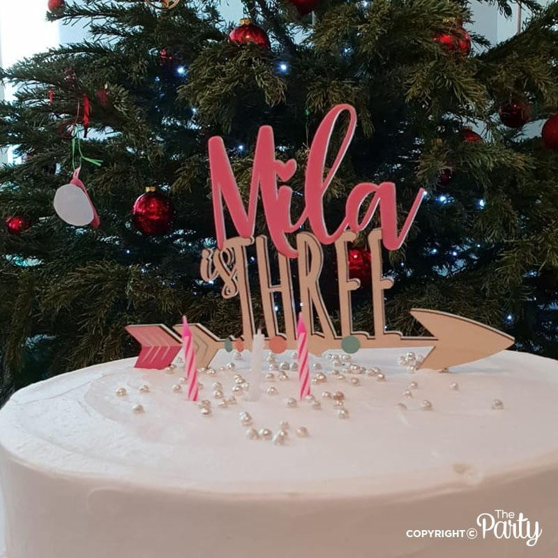 Saif is ONE cake topper – The Party, Dubai