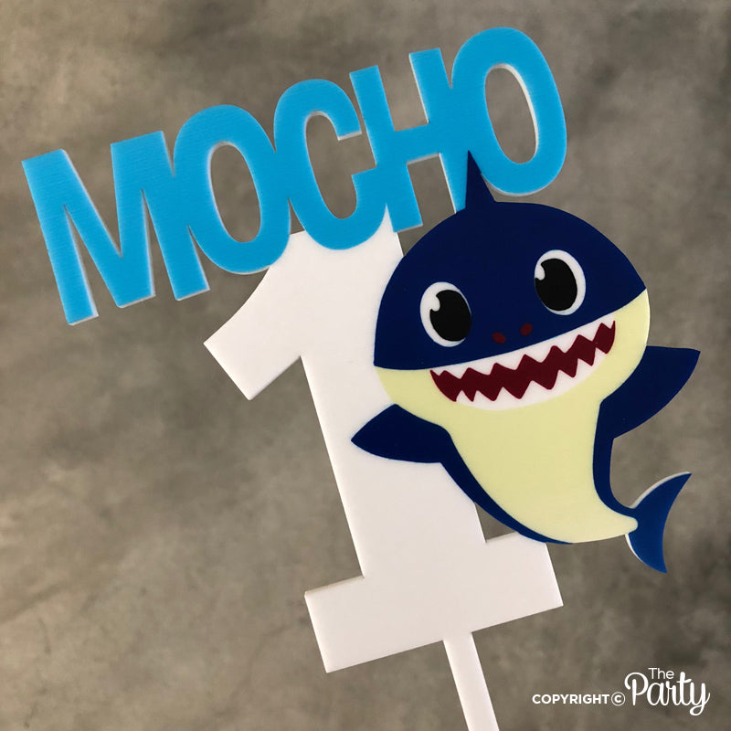 Baby Shark 1st Birthday Cake Topper – The Party, Dubai