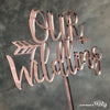 Generic Our wildling cake topper -  The Party