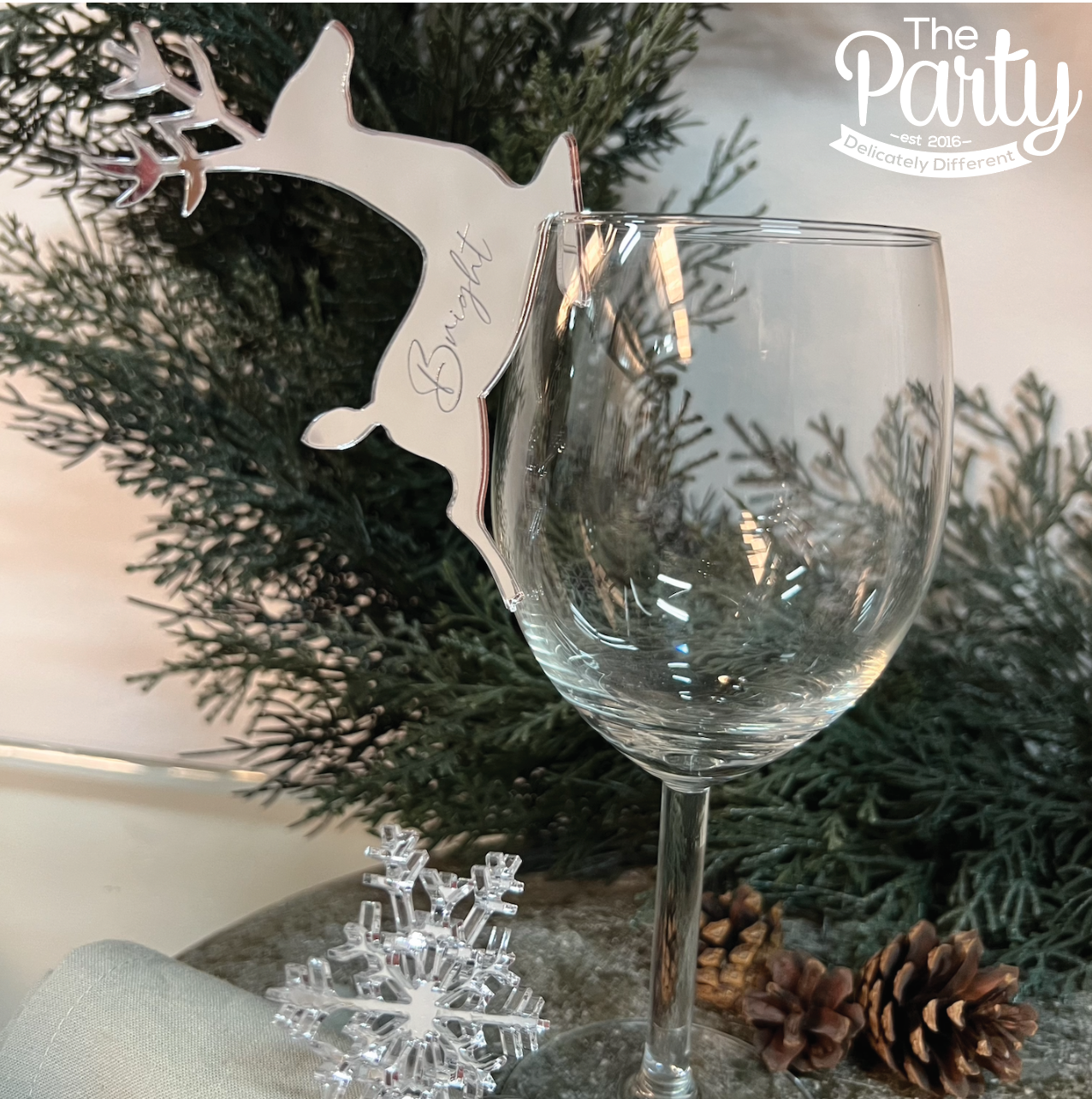 Christmas Drinks Charms / Table Place Names – The Party, Dubai