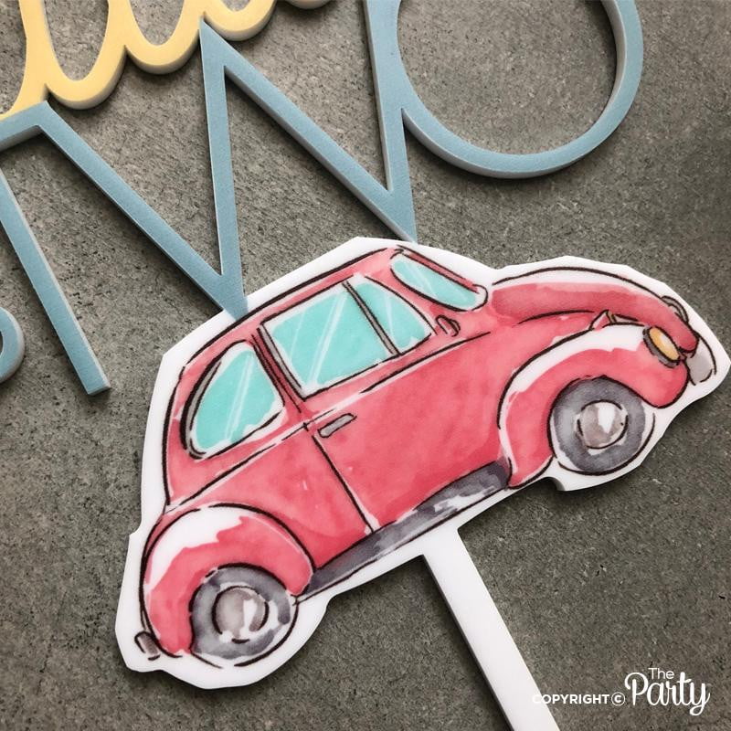 Vintage car cake topper – The Party, Dubai