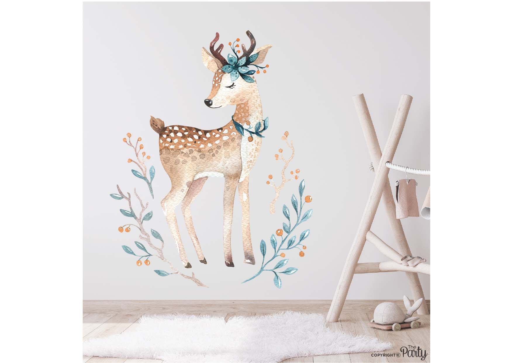 Deer Nursery Wall Sticker – The Party, Dubai