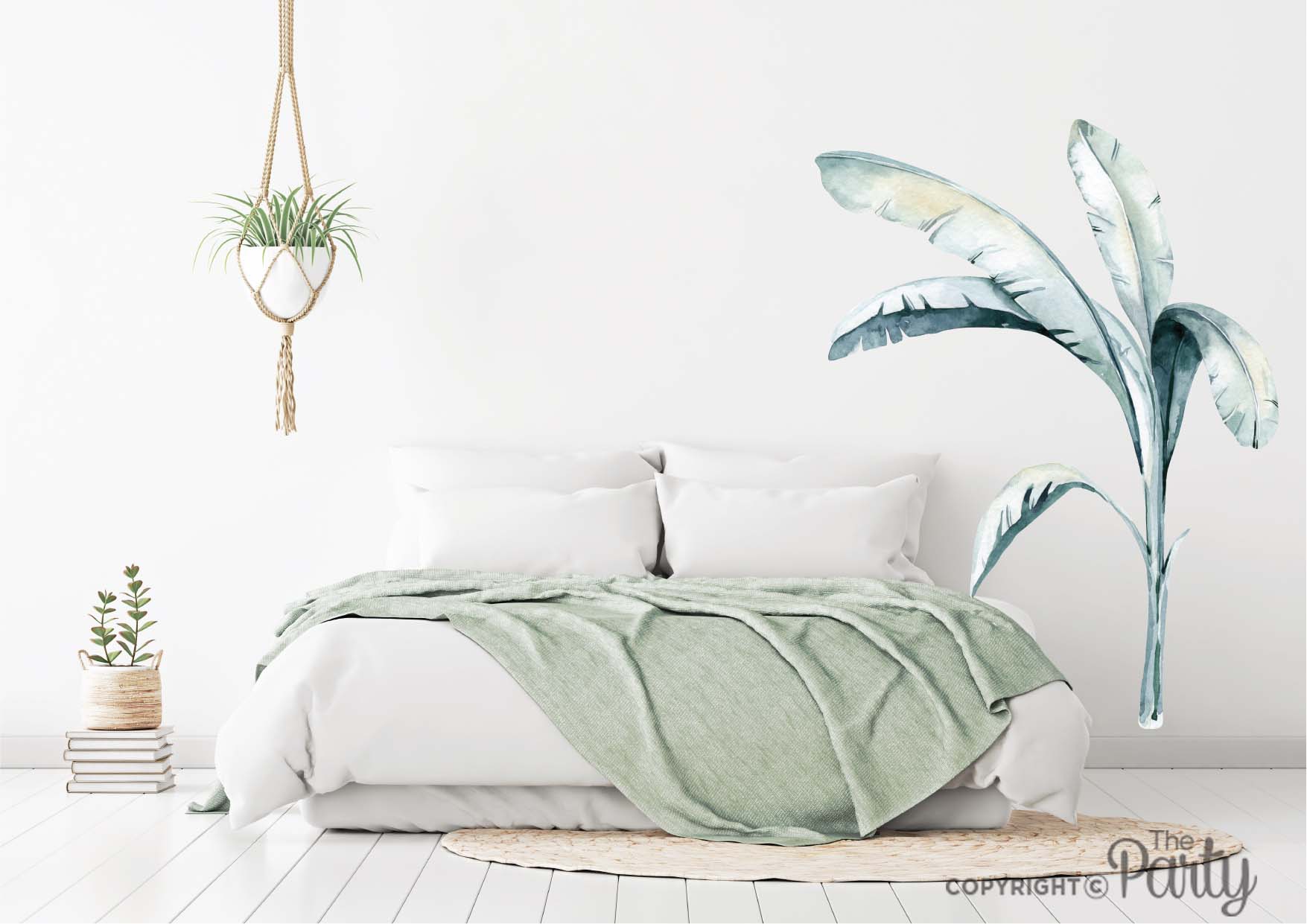 Large Tropical Palm Tree Nursery Wall Sticker – The Party, Dubai